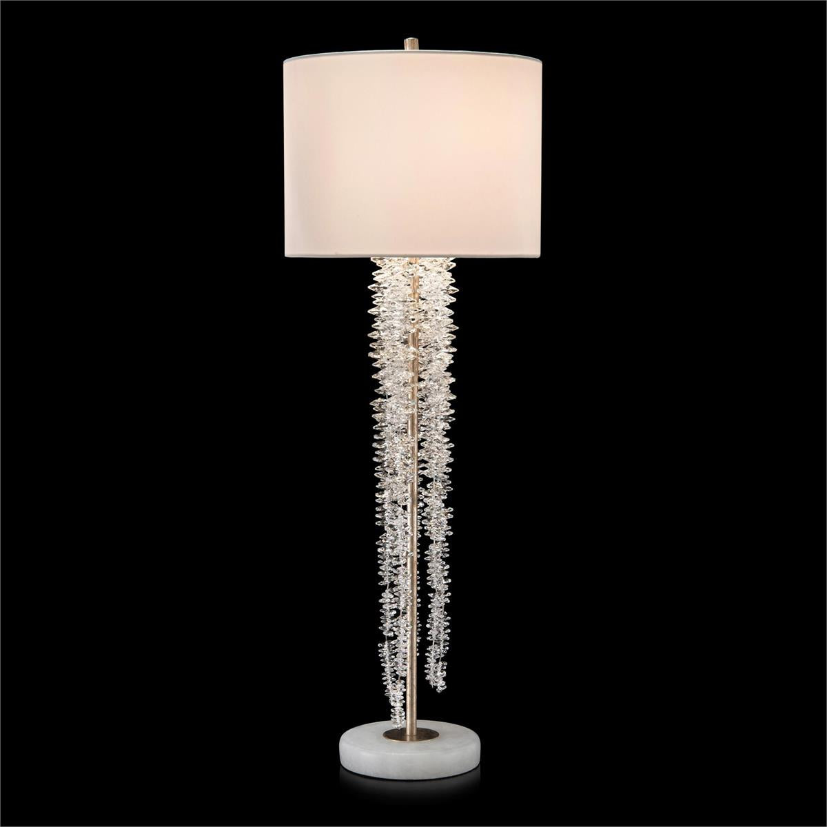 Cascading Crystal Waterfall Buffet Lamp by John Richard | Sutter & Vale