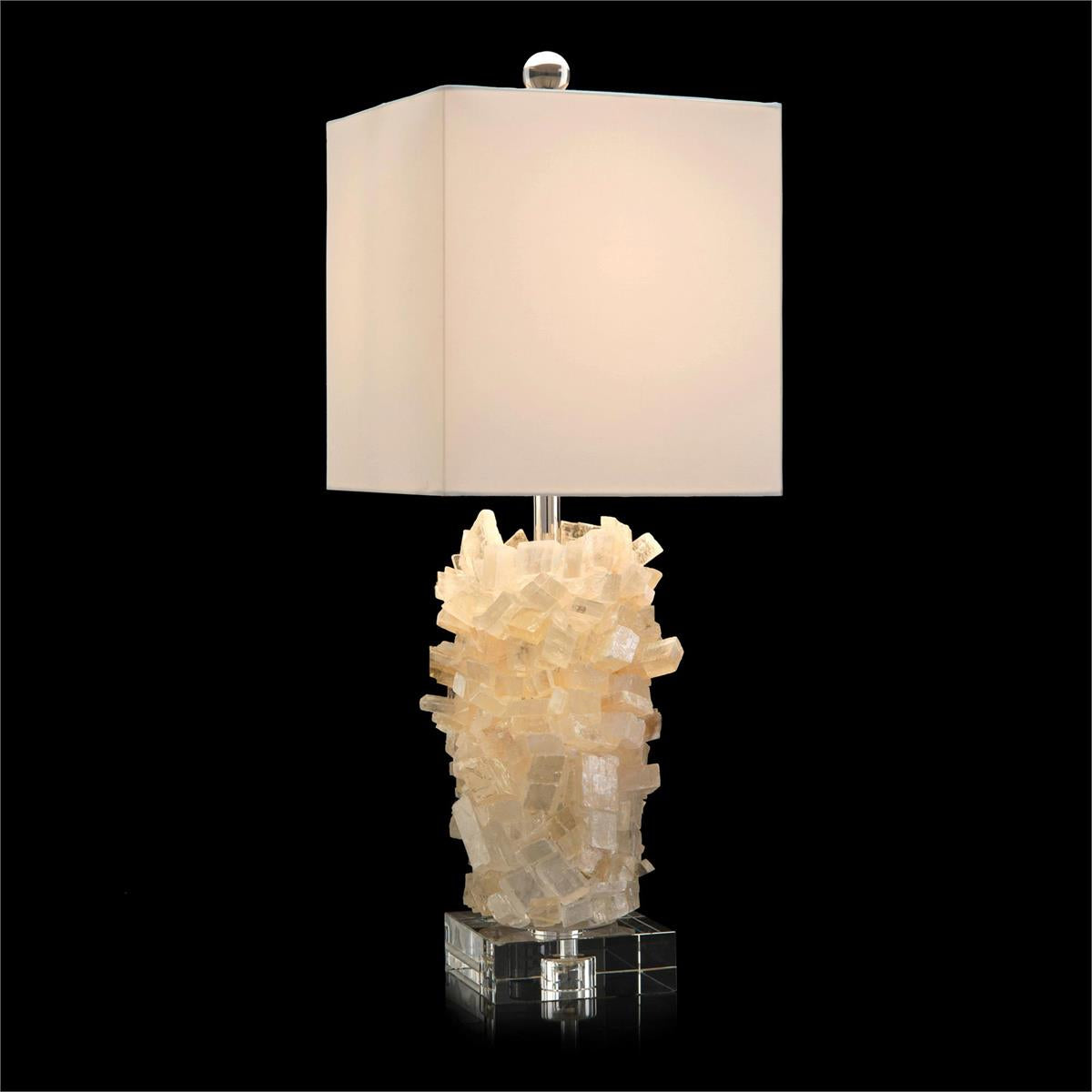 Tiered Calcite Table Lamp by John Richard | Sutter & Vale