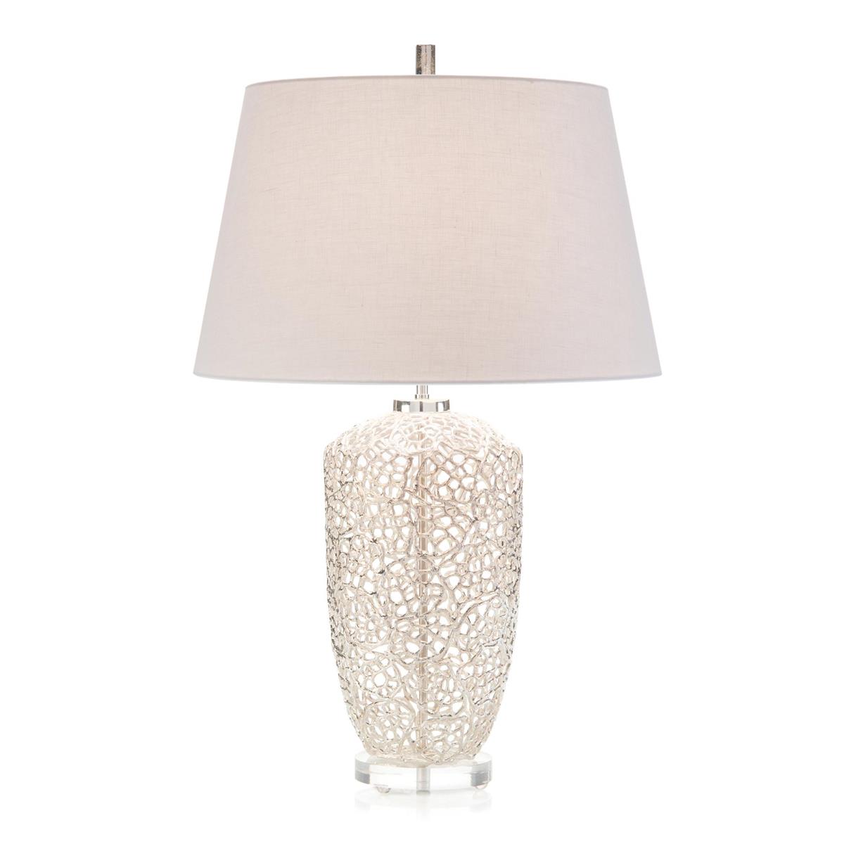 Silver Vines Table Lamp – Table Lamps by John Richard | Sutter & Vale