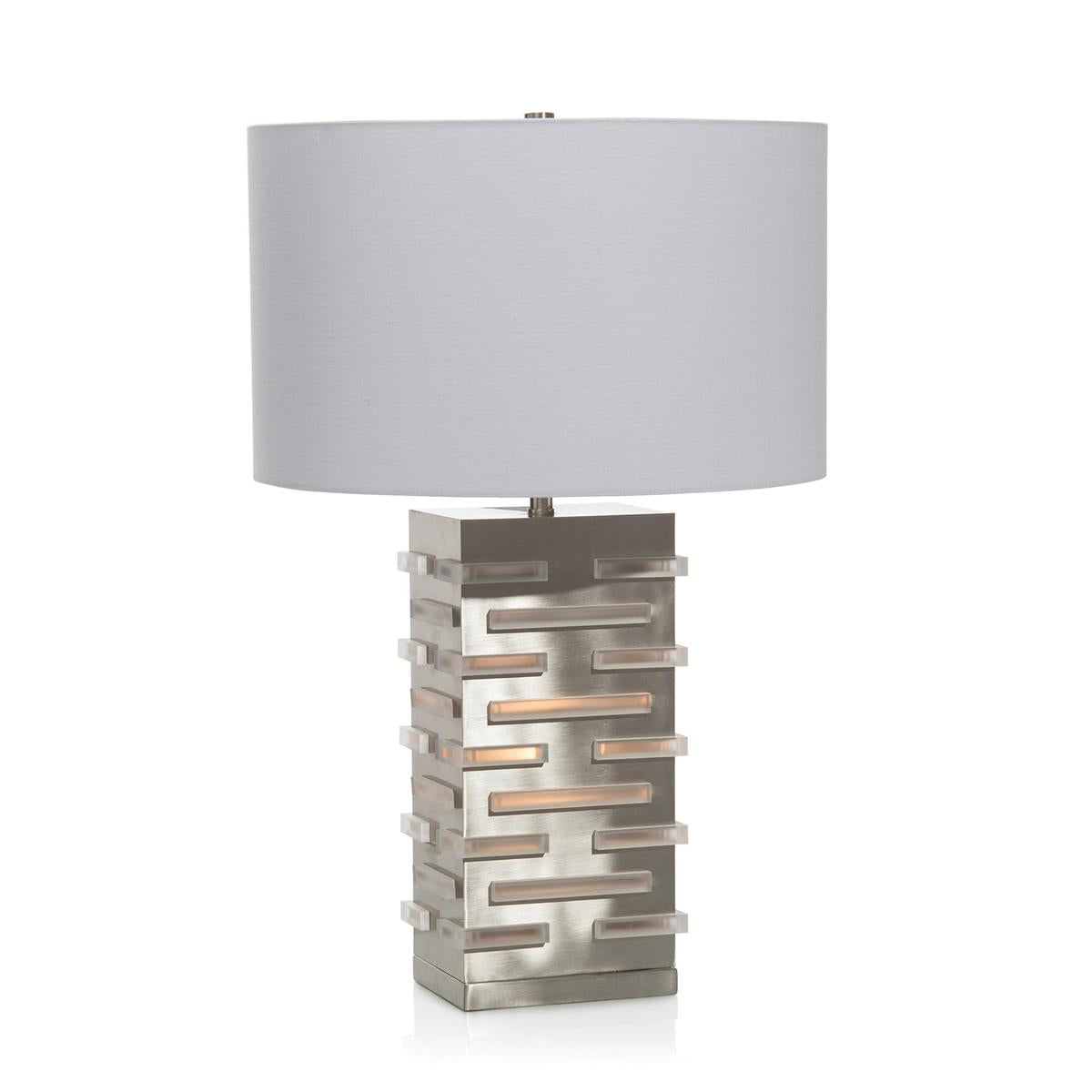 Acrylic Block Illuminating Table Lamp – Table Lamps by John Richard | Sutter & Vale