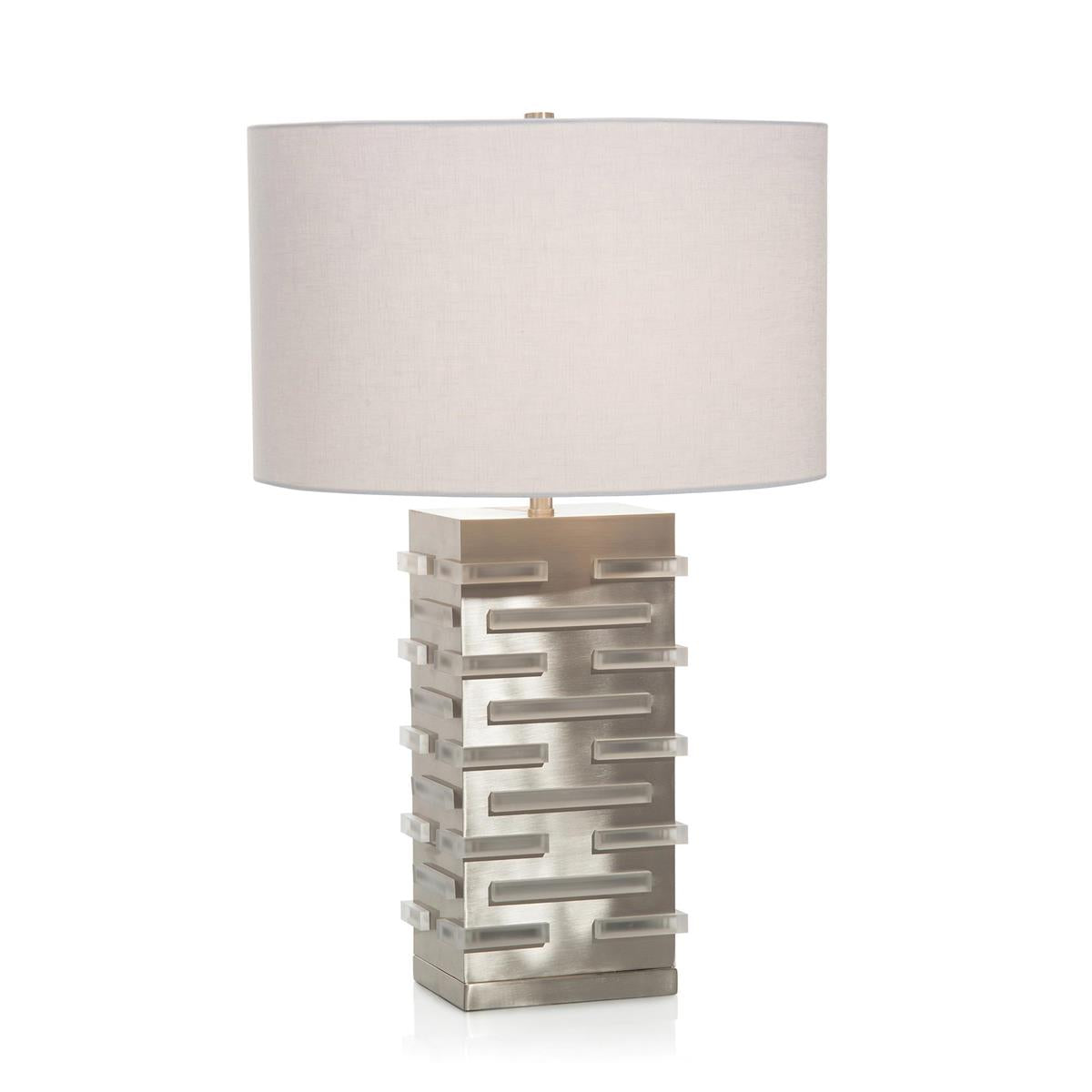 Acrylic Block Illuminating Table Lamp – Table Lamps by John Richard | Sutter & Vale