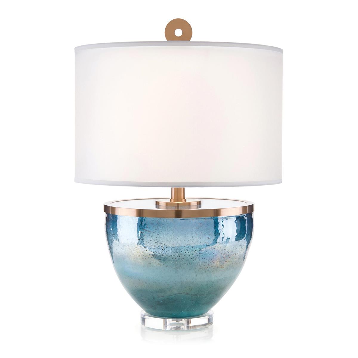 Islamorada Blue Glass Table Lamp by John Richard | Sutter & Vale