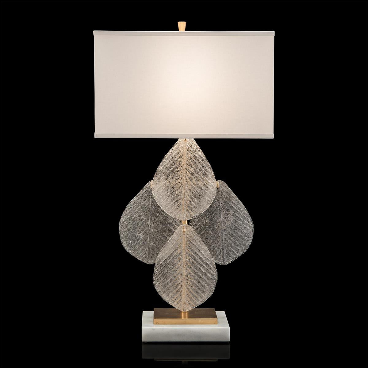 Glass Petal Table Lamp by John Richard | Sutter & Vale