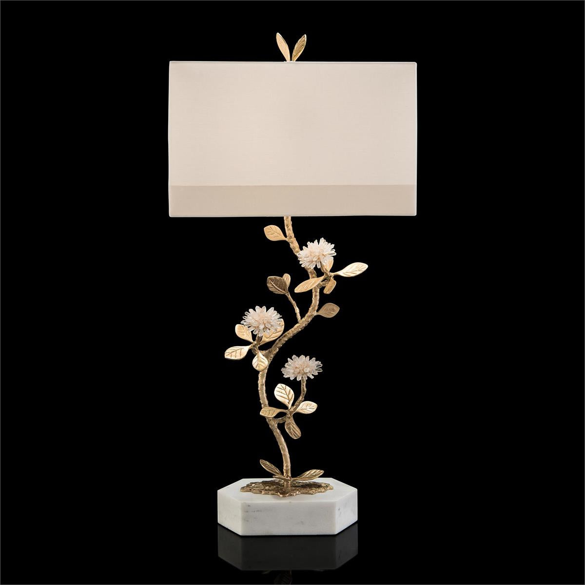 Quartz Flower Table Lamp – Table Lamps by John Richard | Sutter & Vale