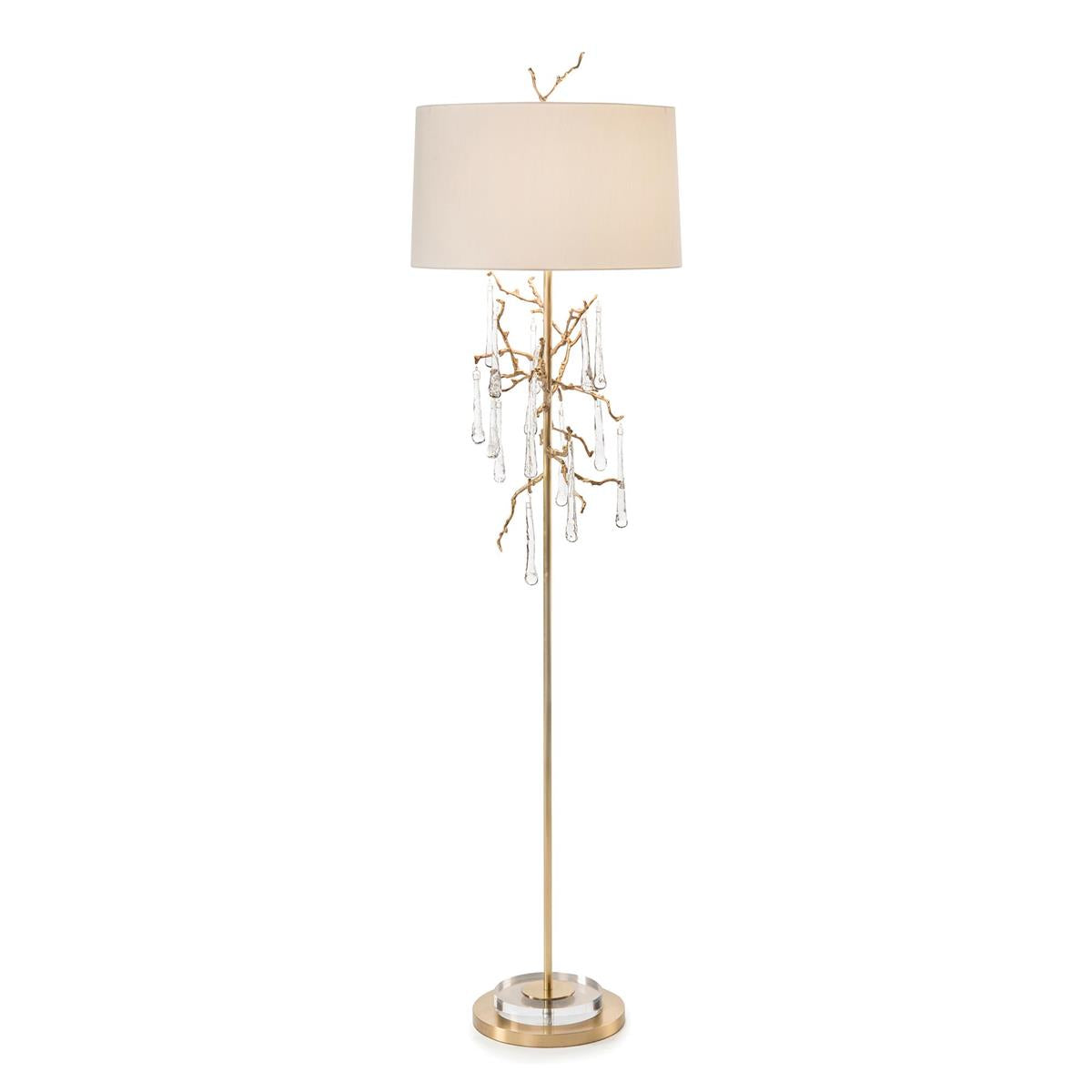 Crystal Drip Floor Lamp by John Richard | Sutter & Vale