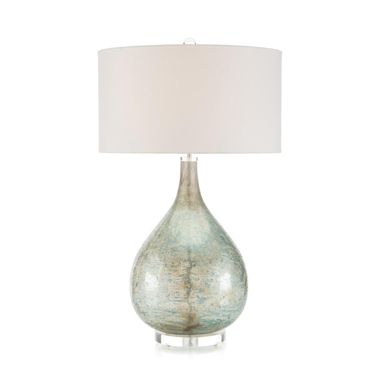 Deep Ocean Blue Table Lamp – Table Lamps by John Richard | Sutter & Vale