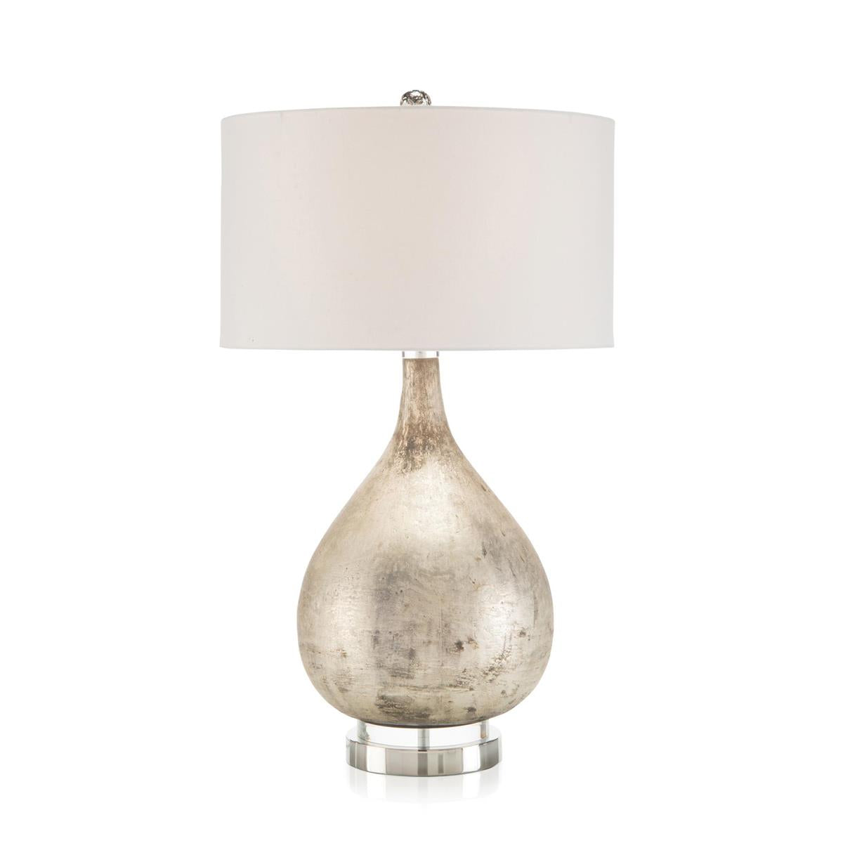 Lamp in Weathered Silver Finish – Table Lamps by John Richard | Sutter & Vale