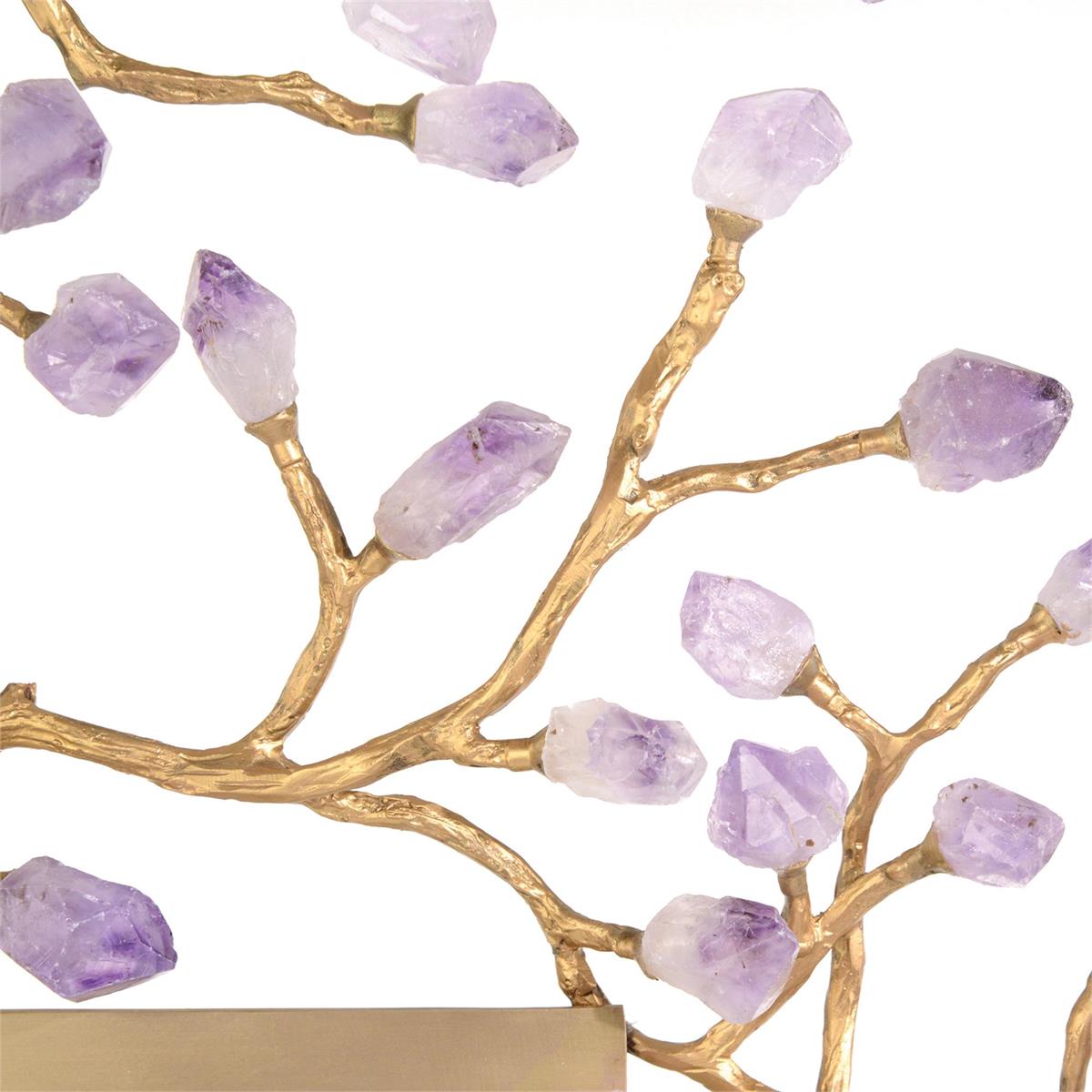 Budding Amethyst Mirror – Mirrors by John Richard | Sutter & Vale