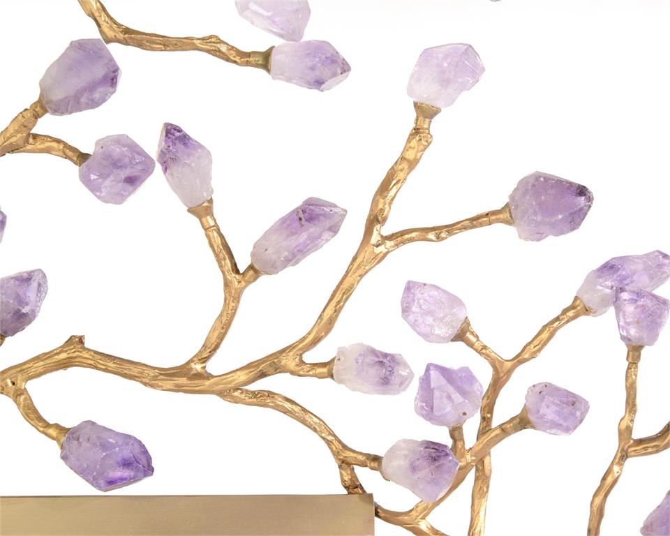 Budding Amethyst Mirror – Mirrors by John Richard | Sutter & Vale