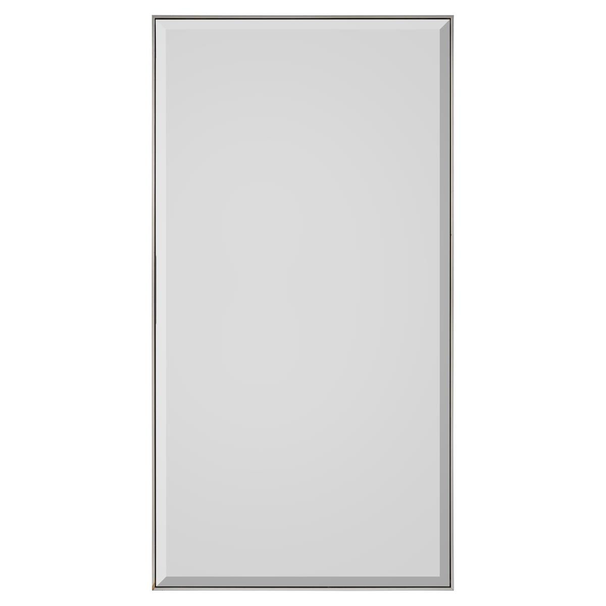 Silver Floater Frame With Bevel Mirror – Mirrors by John Richard | Sutter & Vale