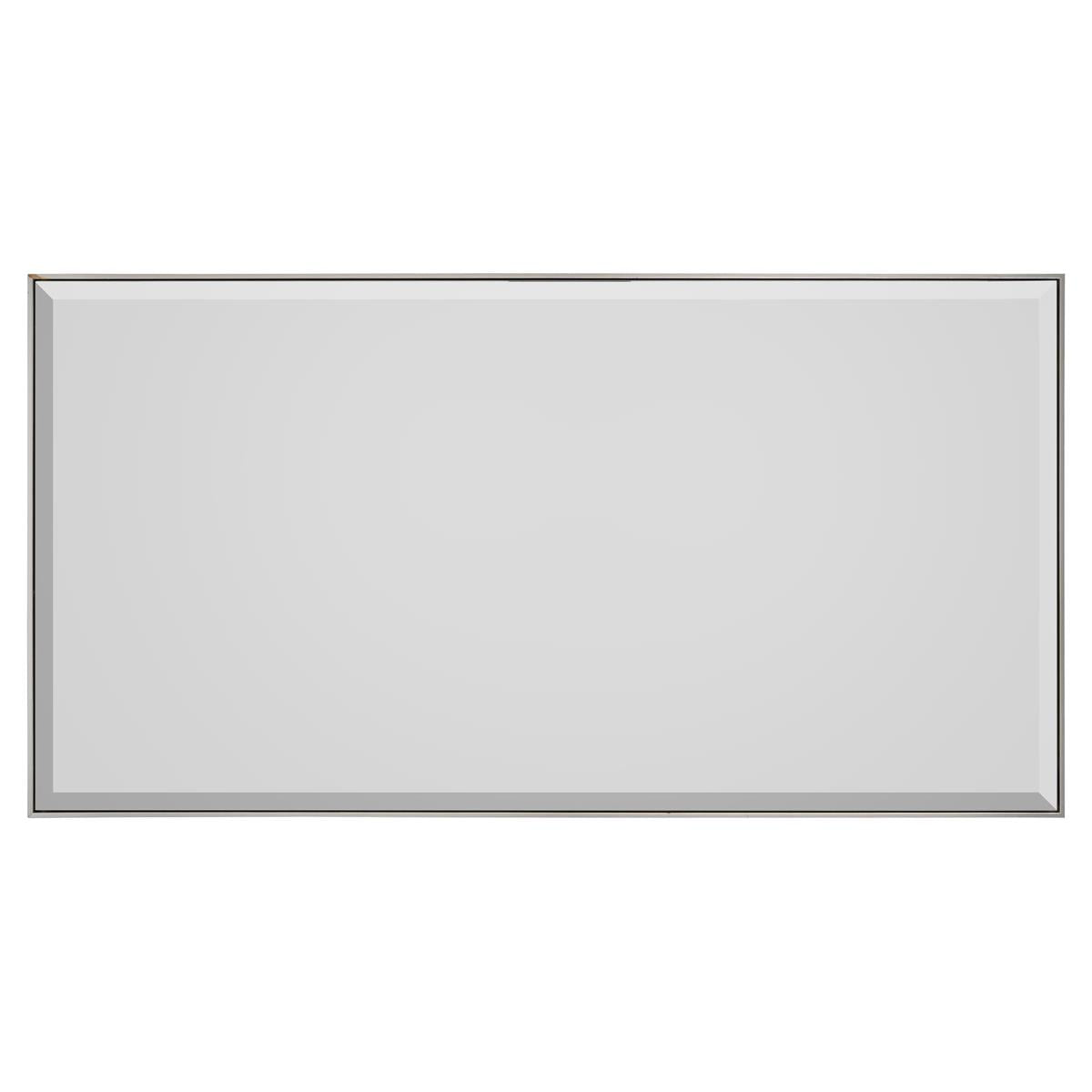 Silver Floater Frame With Bevel Mirror – Mirrors by John Richard | Sutter & Vale