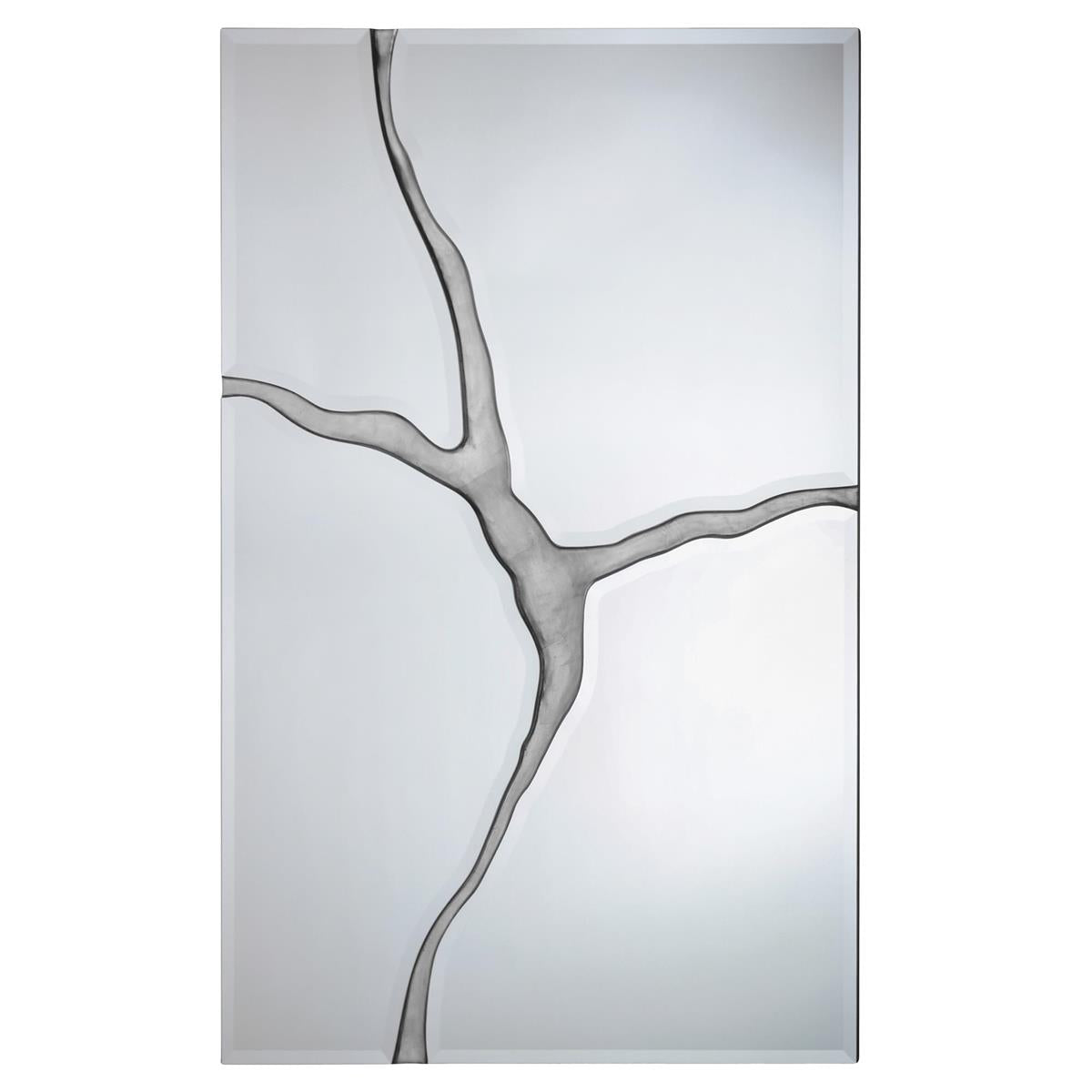Ravine Mirror, Silver – Mirrors by John Richard | Sutter & Vale