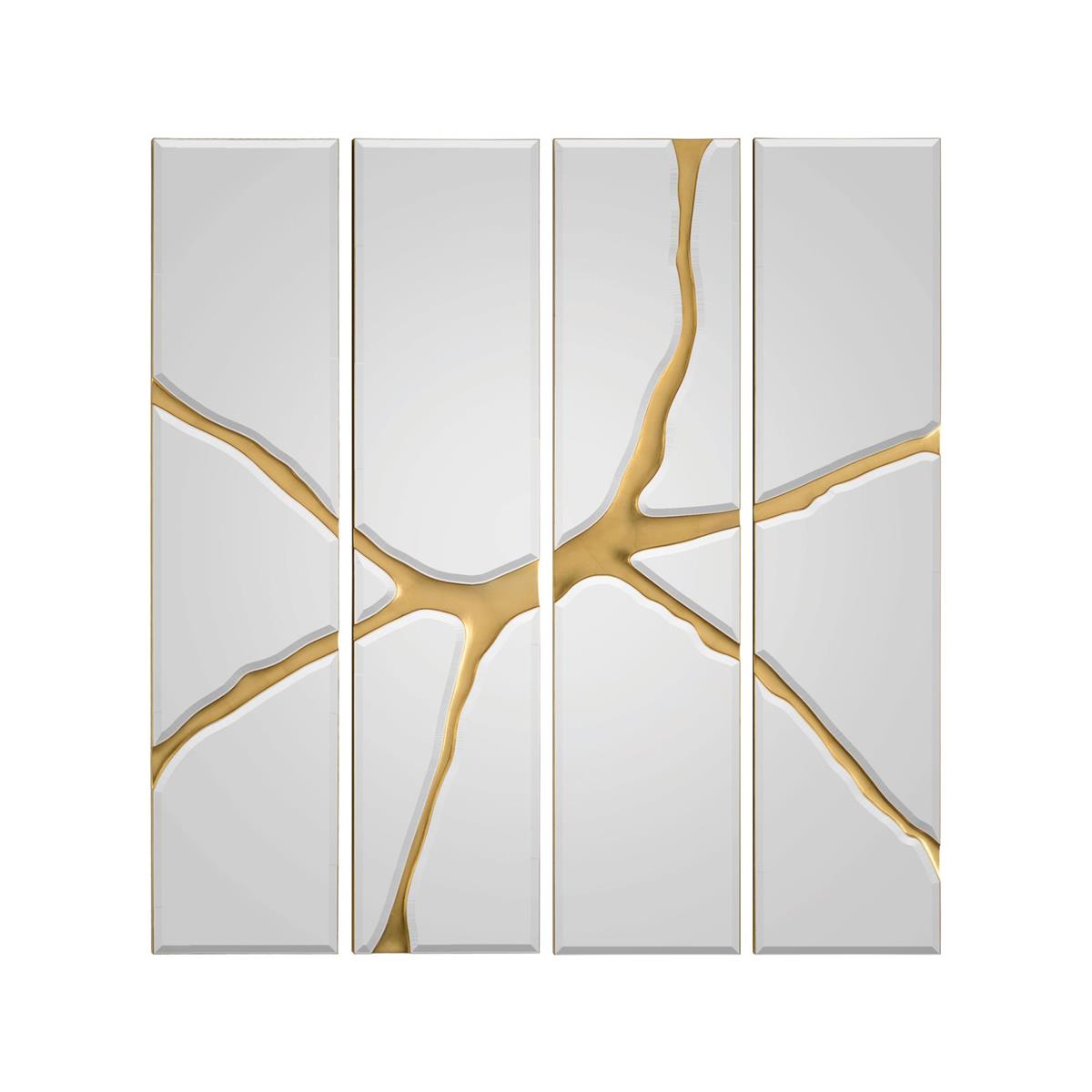 Ravine Quartet Mirror Panels – Mirrors by John Richard | Sutter & Vale