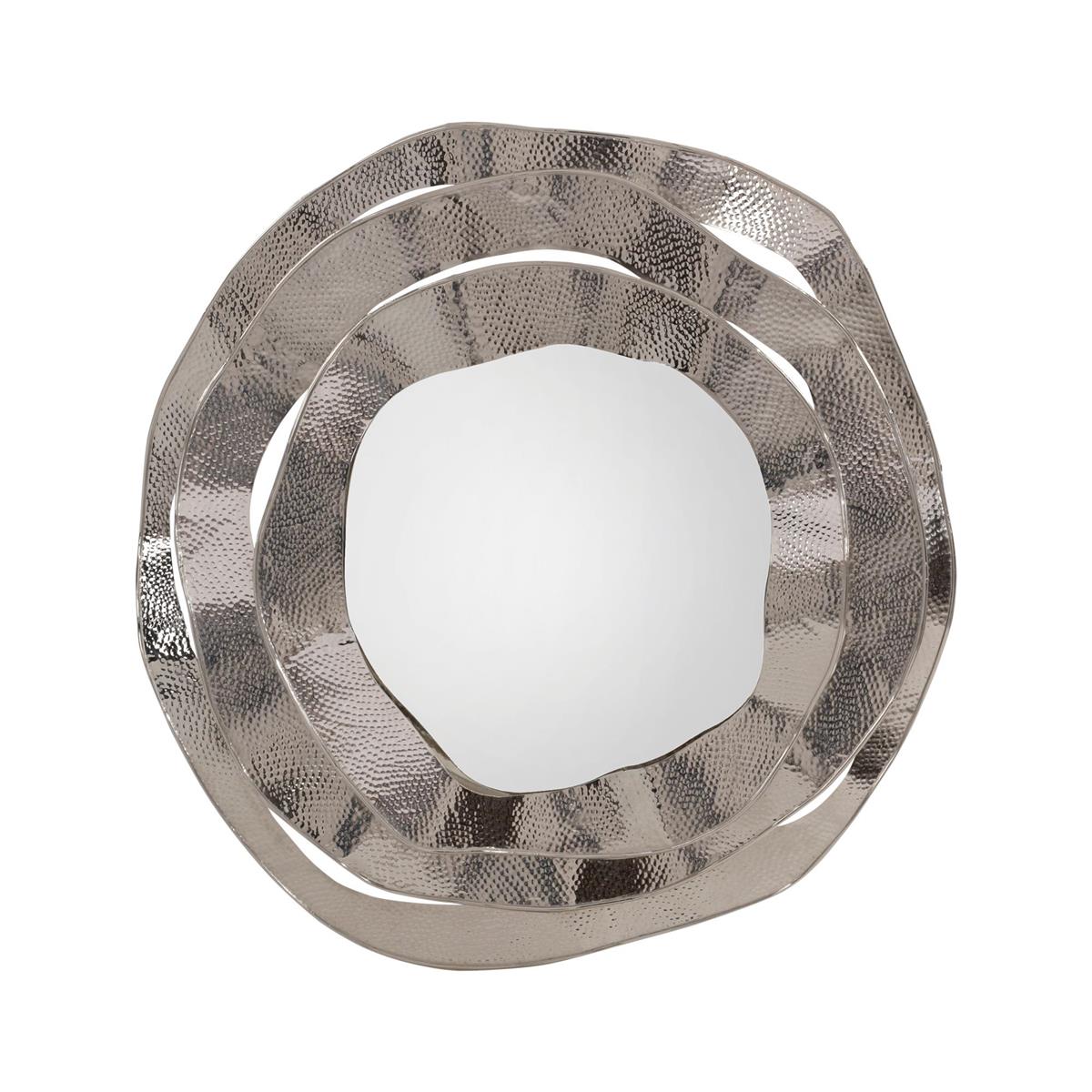Ripple Mirror, Nickel – Mirrors by John Richard | Sutter & Vale