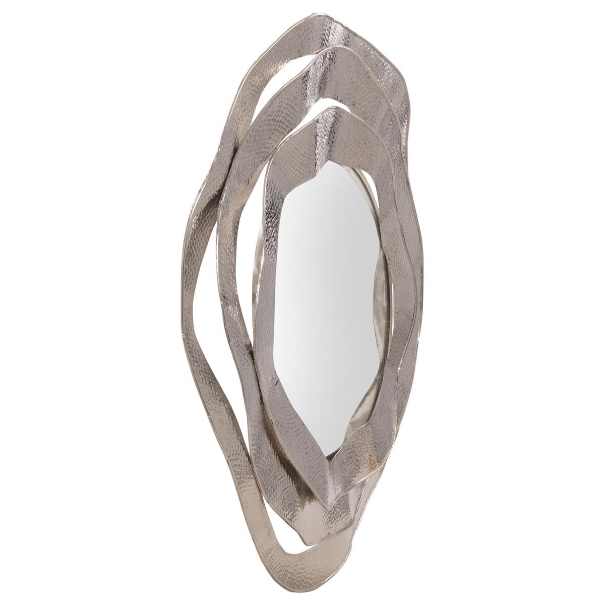 Ripple Mirror, Nickel – Mirrors by John Richard | Sutter & Vale