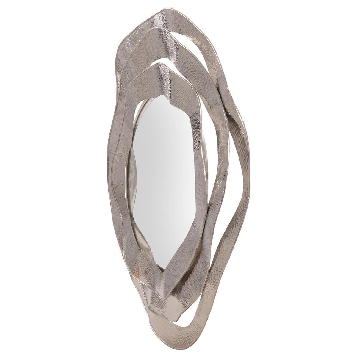 Ripple Mirror, Nickel – Mirrors by John Richard | Sutter & Vale