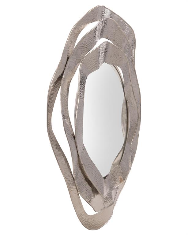 Ripple Mirror, Nickel – Mirrors by John Richard | Sutter & Vale
