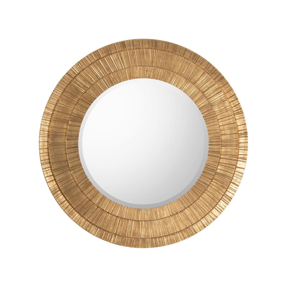 Peili Mirror, Gold by John Richard | Sutter & Vale
