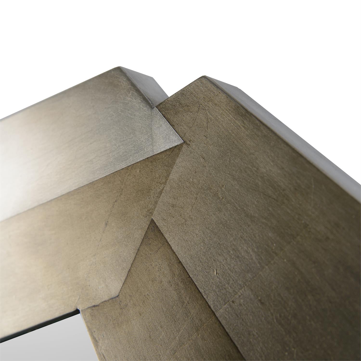 Trompe L'Oeil Mirror Silver