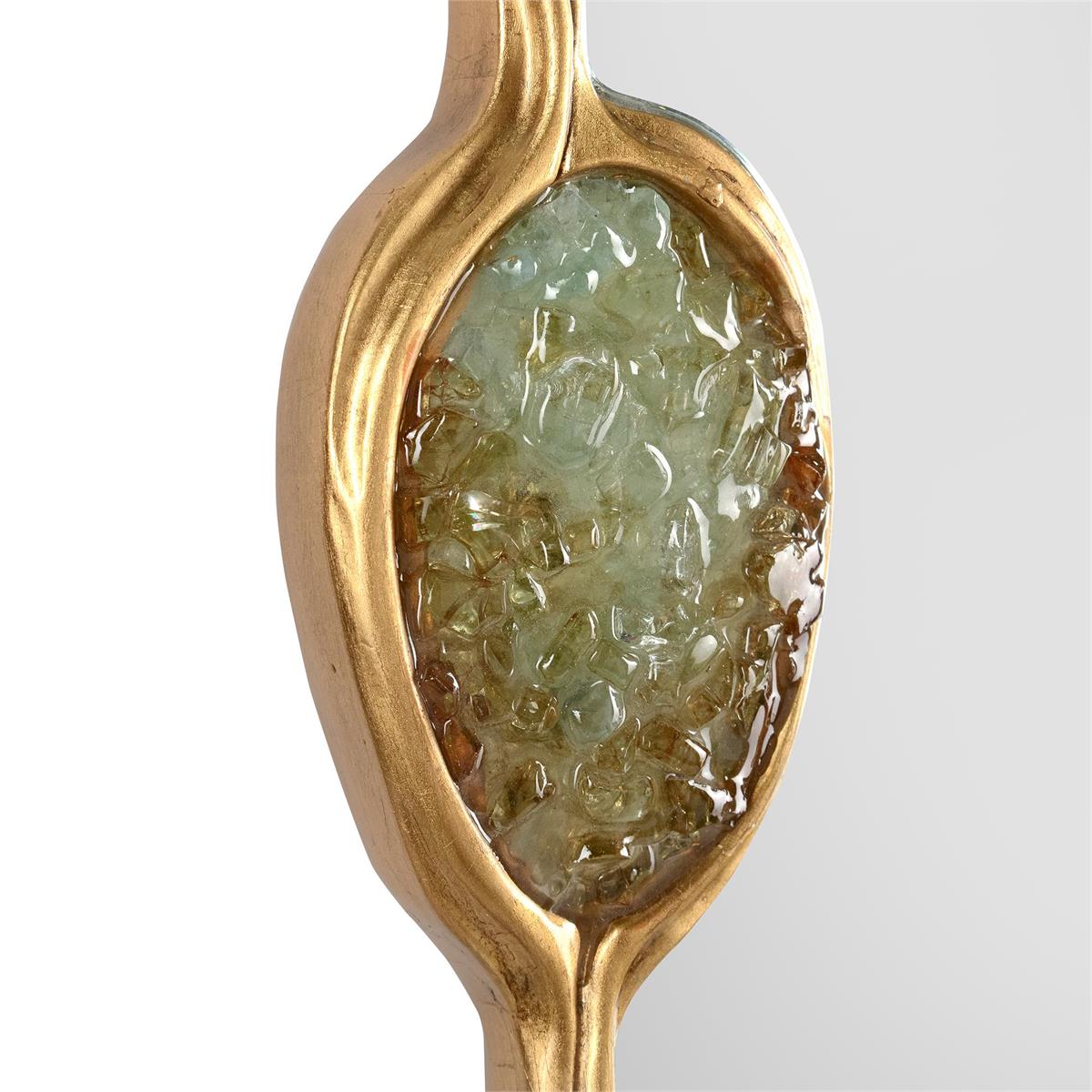 Abbellire Mirror, Gold by John Richard | Sutter & Vale