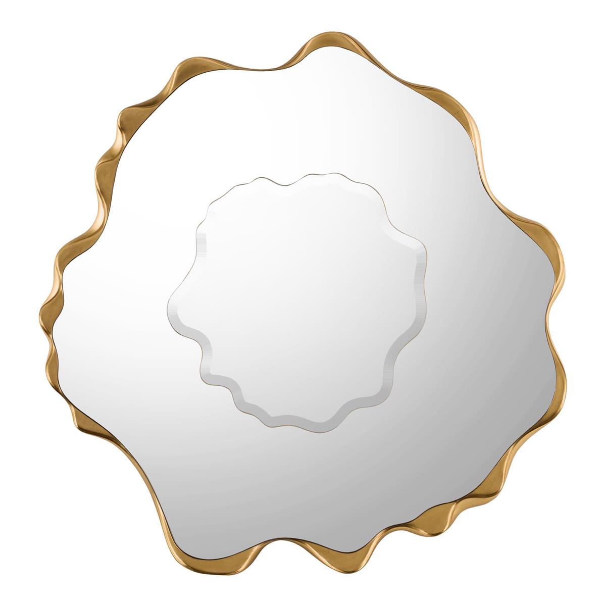 Dirillo Mirror, Gold – Mirrors by John Richard | Sutter & Vale