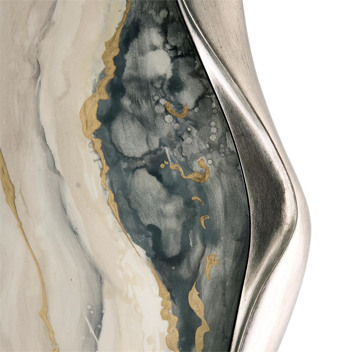 Dirillo Mirror, Tall Grey Agate – Mirrors by John Richard | Sutter & Vale