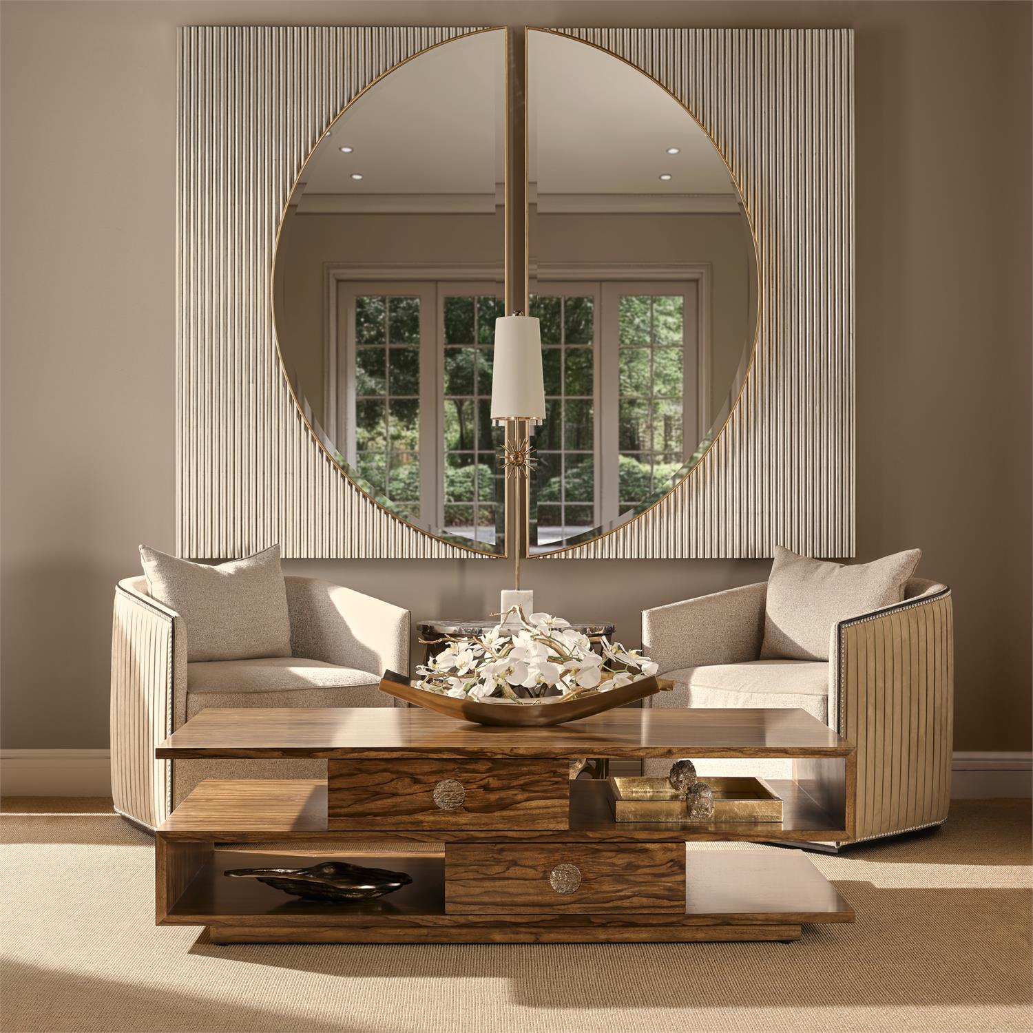 Aurora Lighted Mirror