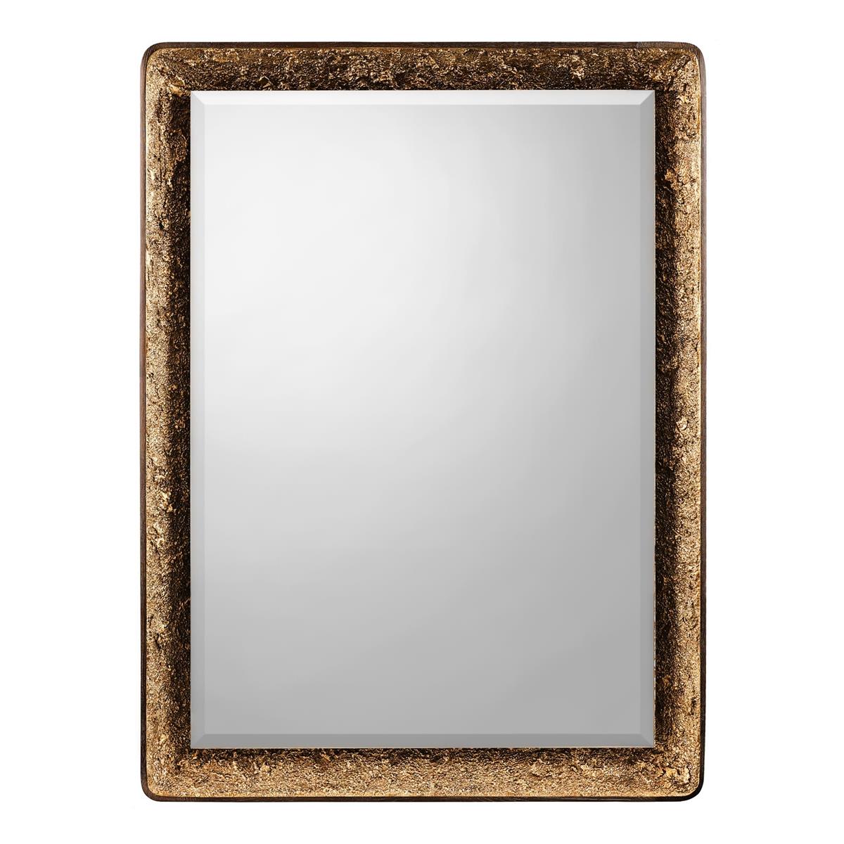 Gilded Oak Lighted Mirror, Rectangular – Mirrors by John Richard | Sutter & Vale