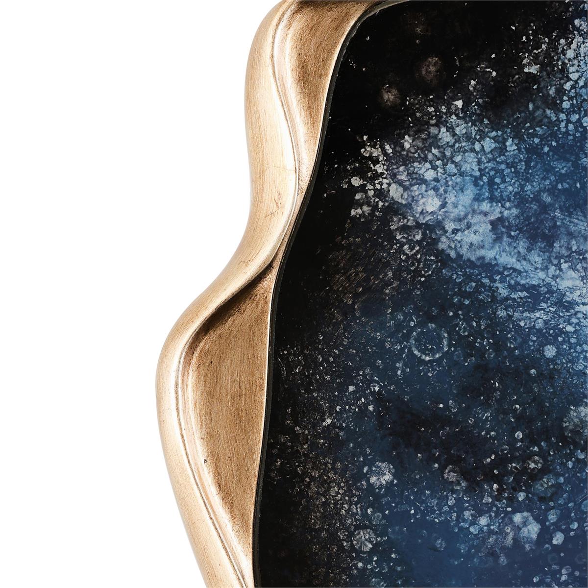 Dirillo Mirror, Tall Blue Agate – Mirrors by John Richard | Sutter & Vale