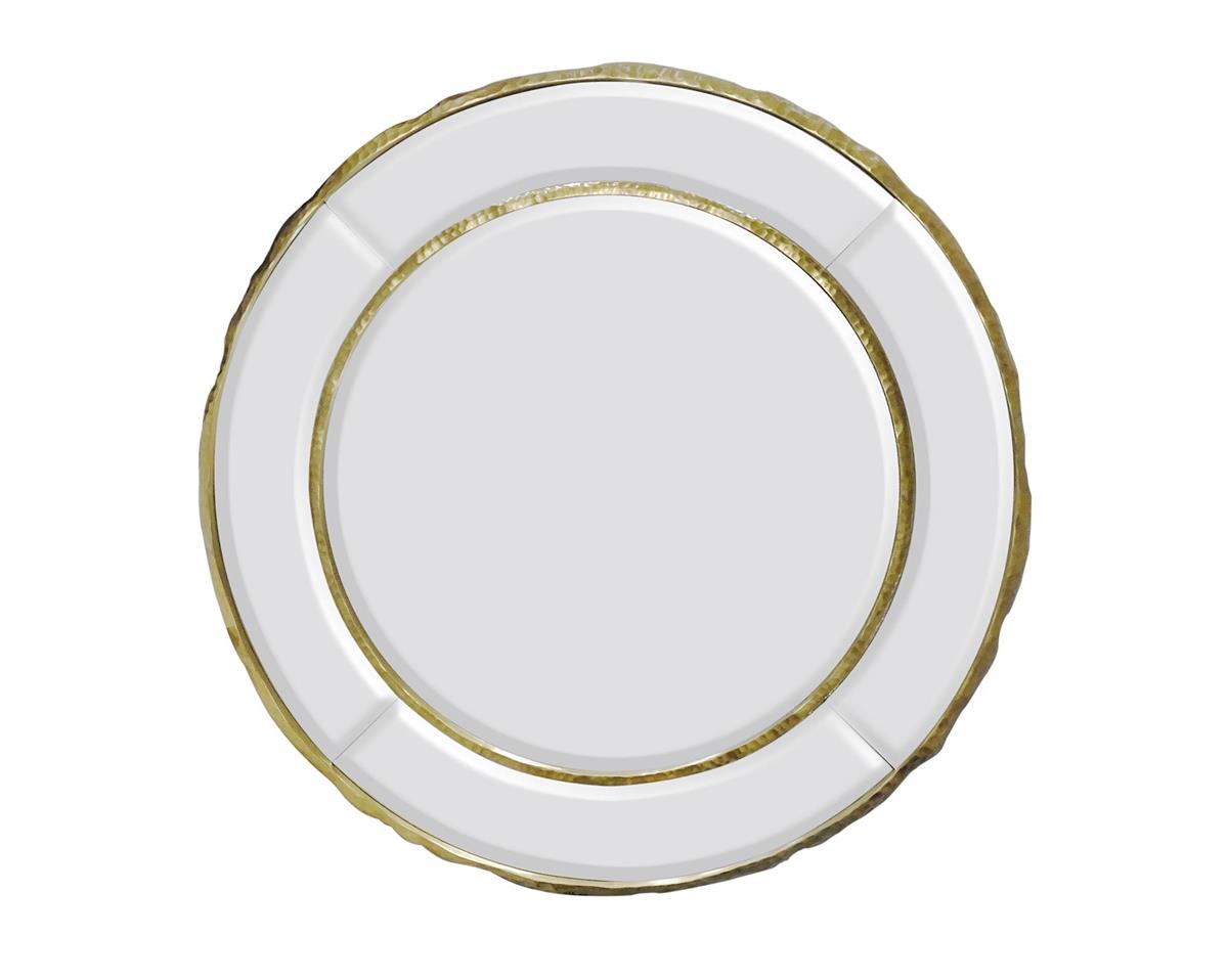 Orden Mirror, Round Gold – Mirrors by John Richard | Sutter & Vale