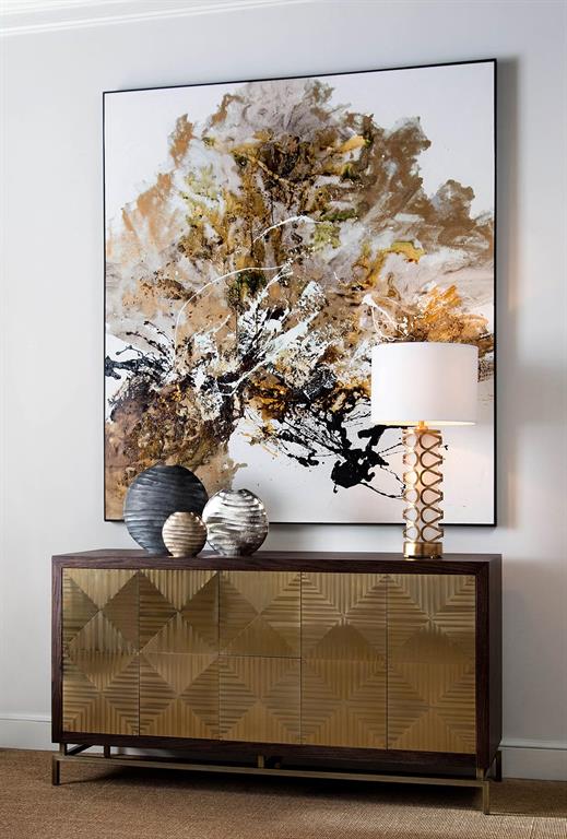 Chen Qi's Gilt And Charcoal – Art by John Richard | Sutter & Vale