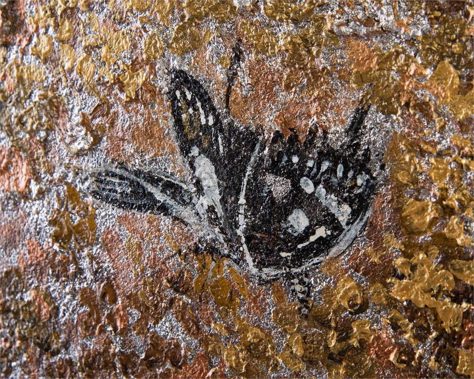 Teng Fei's Gilded Butterflies – Art by John Richard | Sutter & Vale