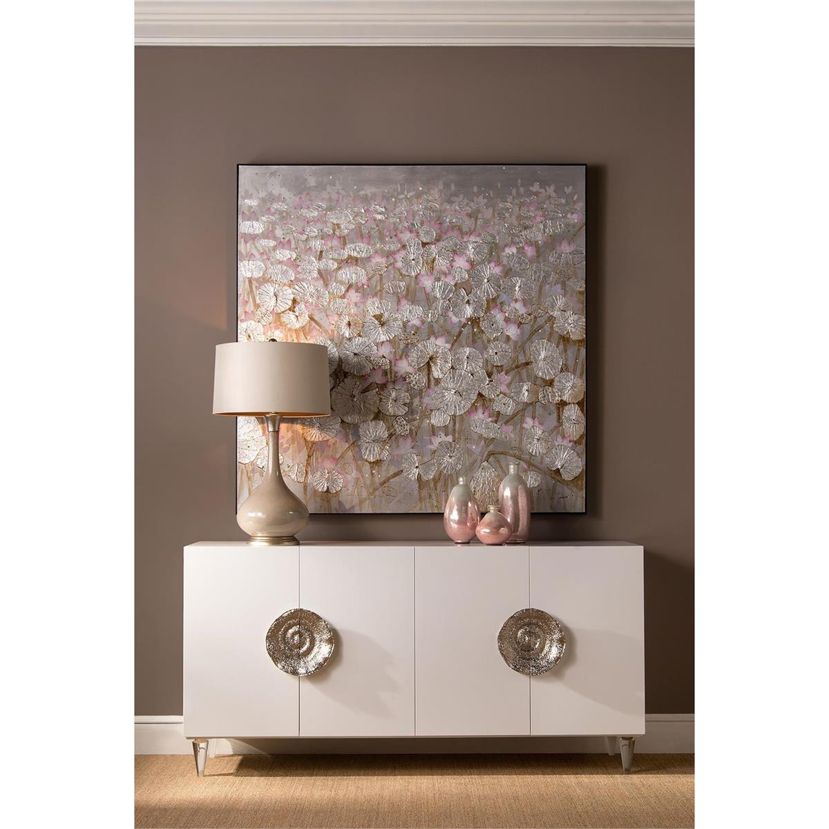 Teng Fei's Silver Lily Pond – Art by John Richard | Sutter & Vale