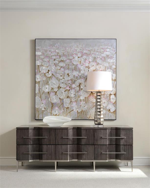 Teng Fei's Silver Lily Pond – Art by John Richard | Sutter & Vale