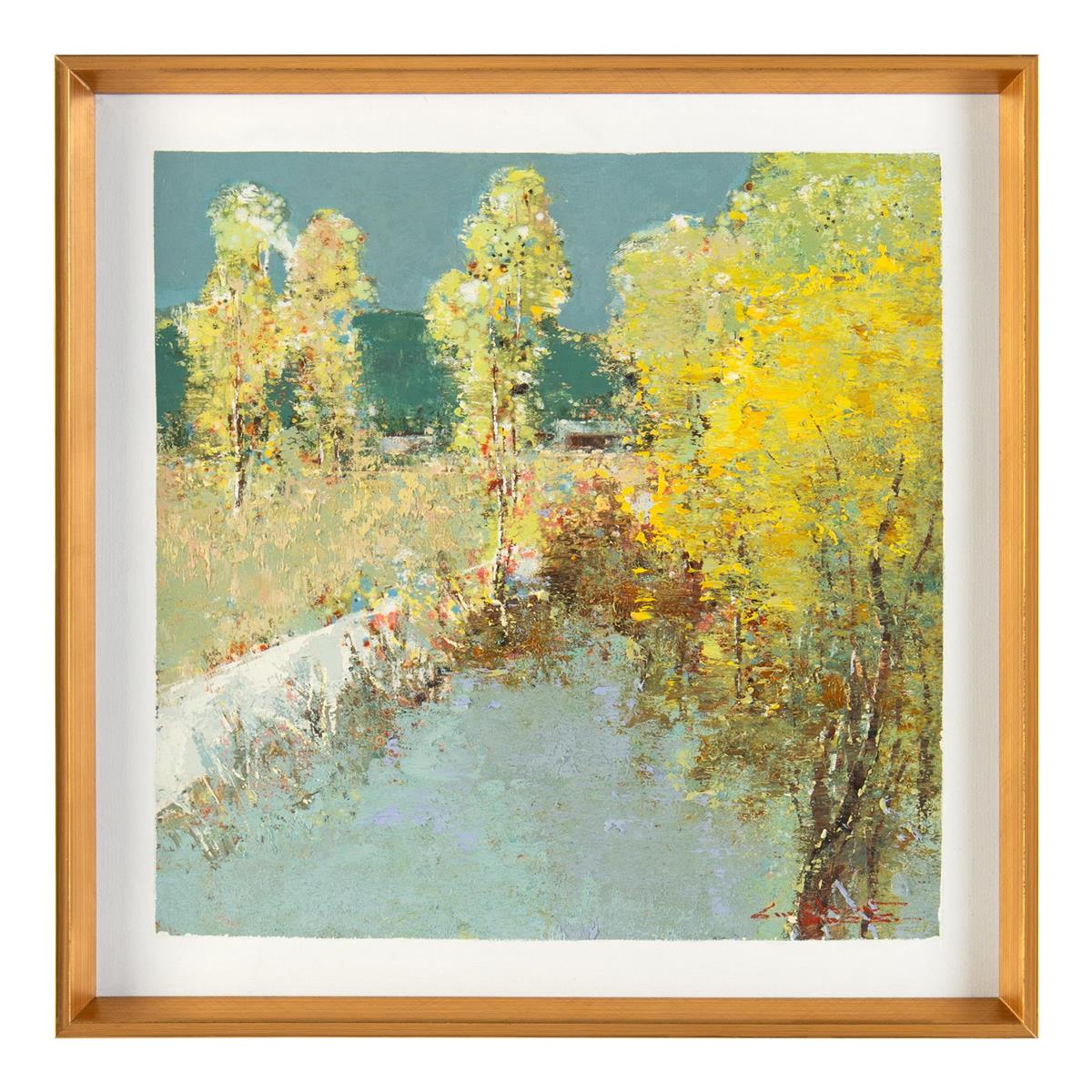 Liu Mengzhou's Riverside Reverie – Art by John Richard | Sutter & Vale