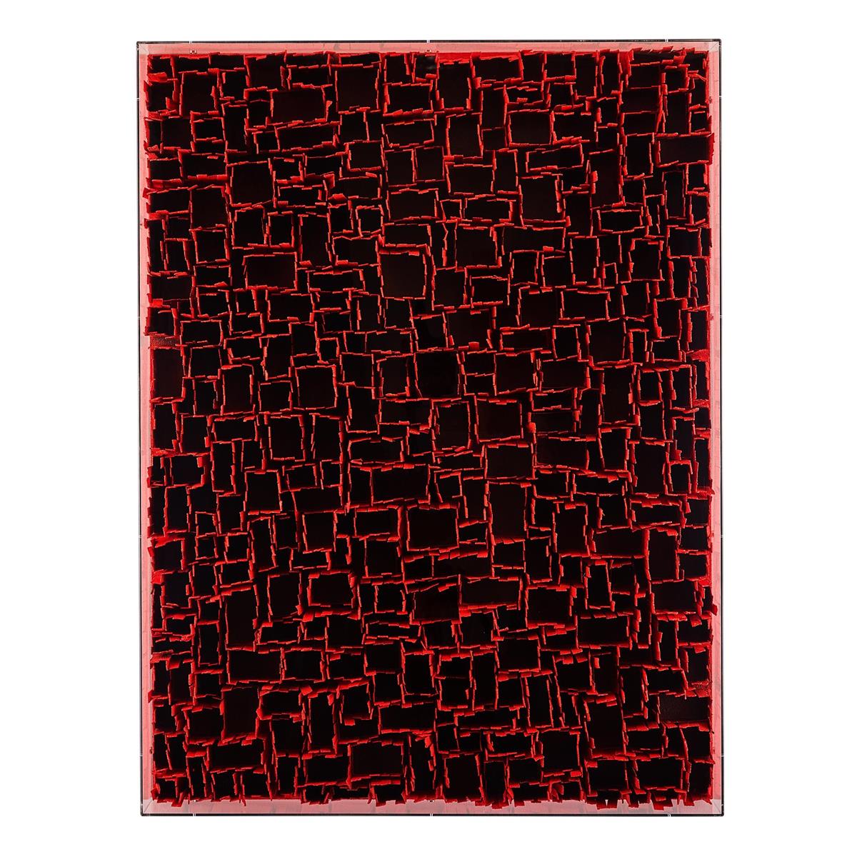 Tony Fey's Weathered Geometry, Red by John Richard | Sutter & Vale