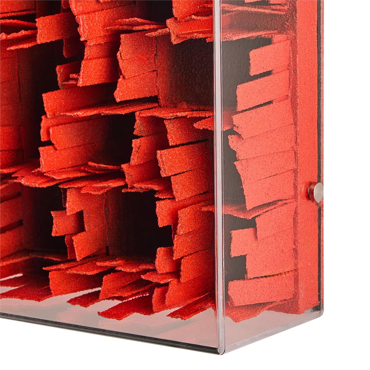 Tony Fey's Weathered Geometry, Red by John Richard | Sutter & Vale