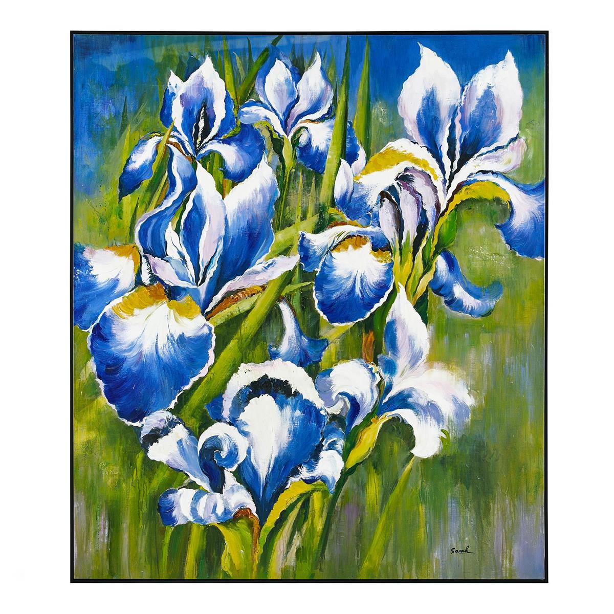Shi Fei's Twilight Irises – Art by John Richard | Sutter & Vale
