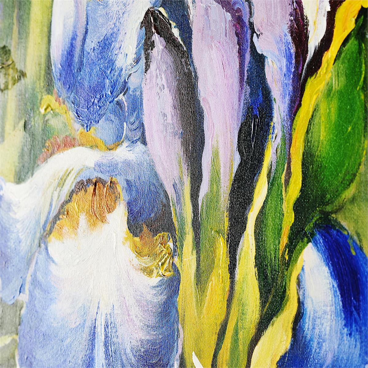 Shi Fei's Twilight Irises – Art by John Richard | Sutter & Vale