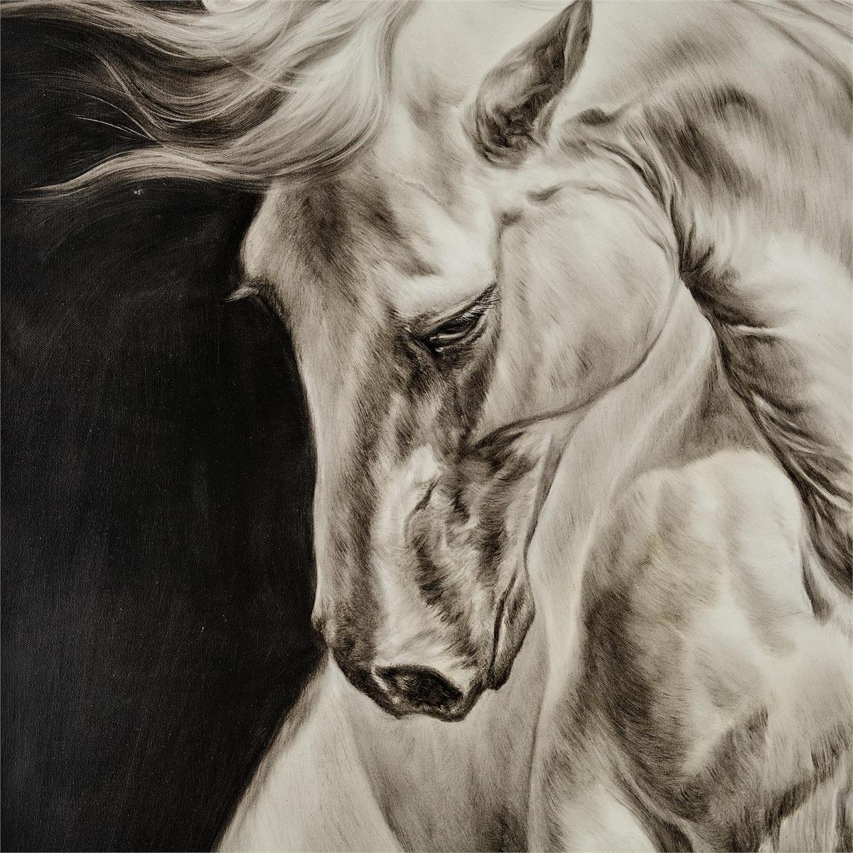 Liu Mengzhou's Surging Equine – Art by John Richard | Sutter & Vale