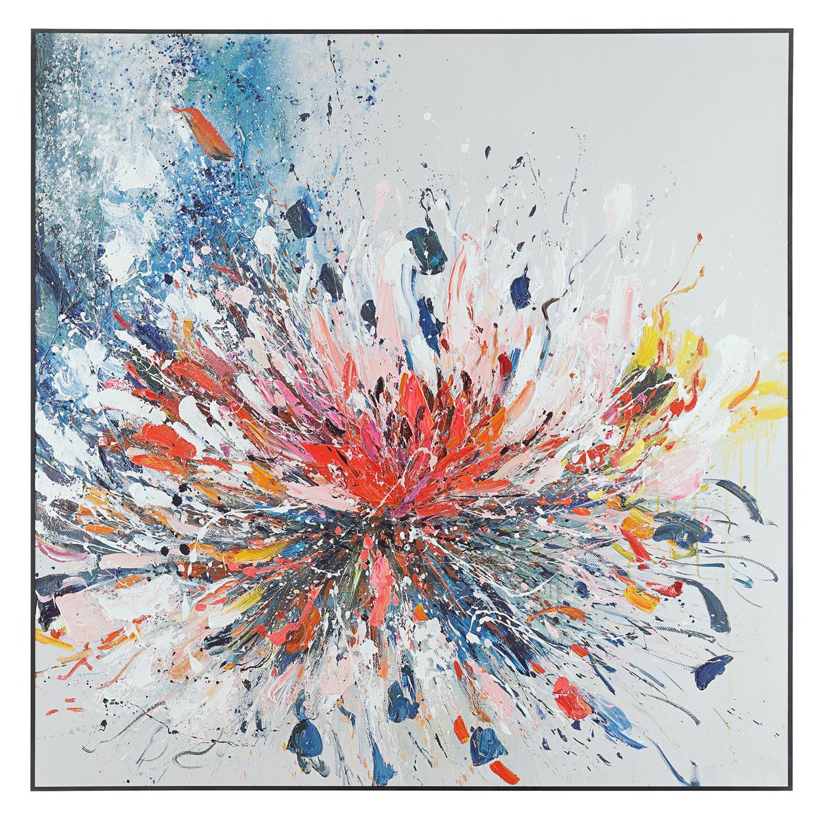 Awu's Floral Fireworks – Art by John Richard | Sutter & Vale