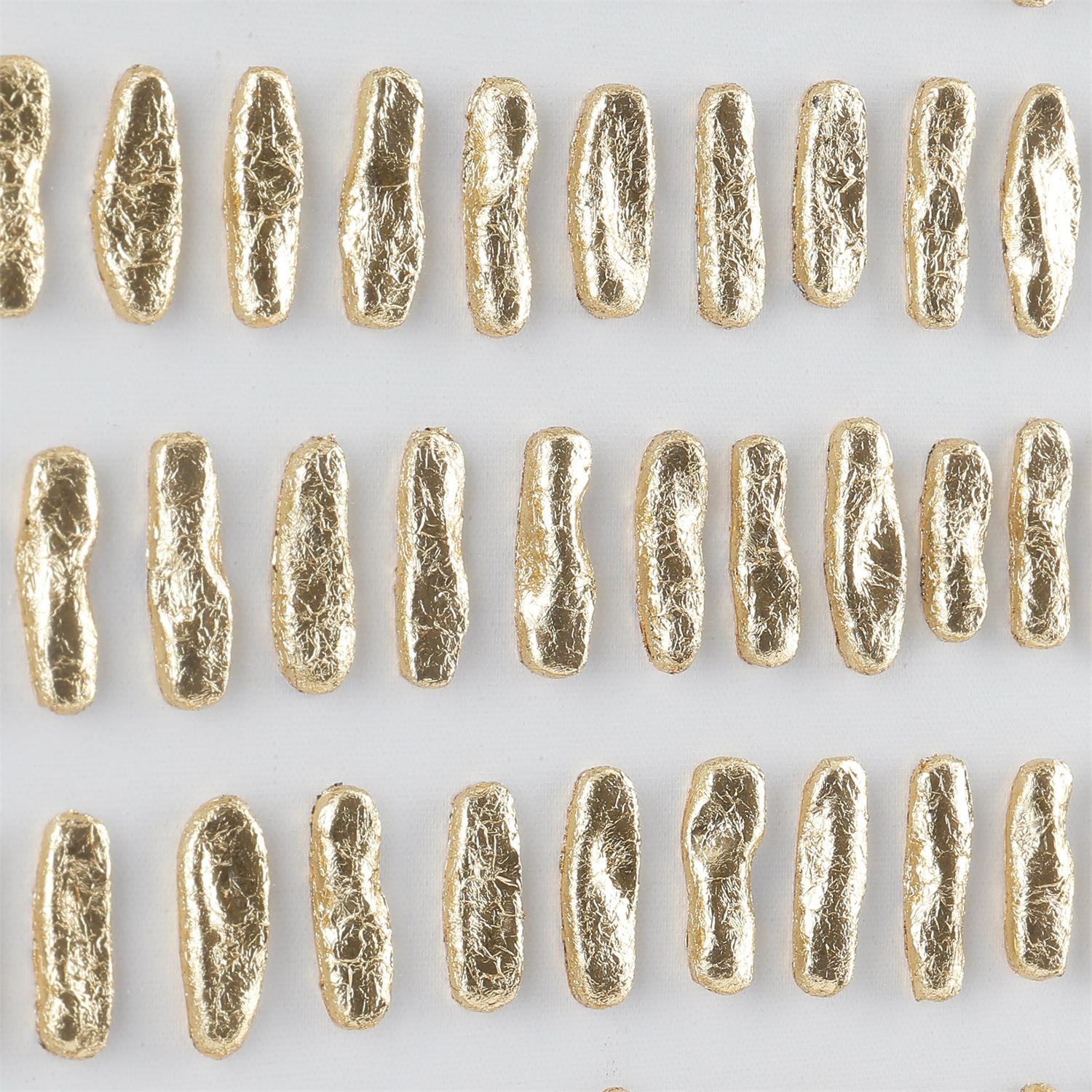 He Hongbing's Gilded Grid I