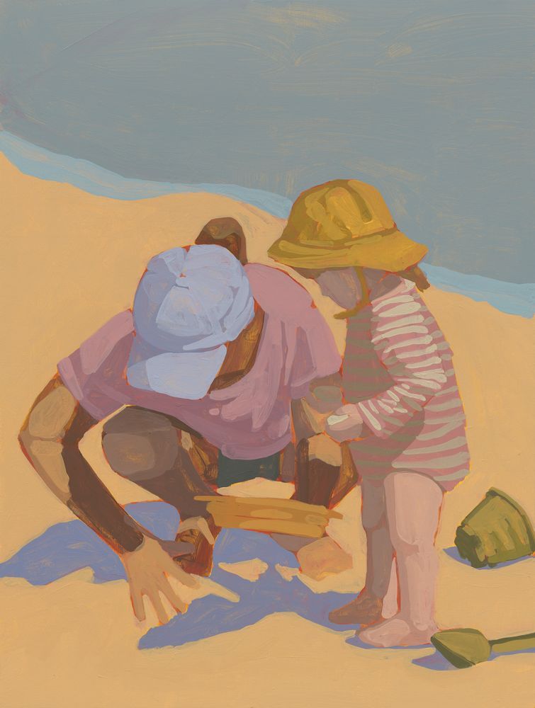 Beach Lessons 1 artwork