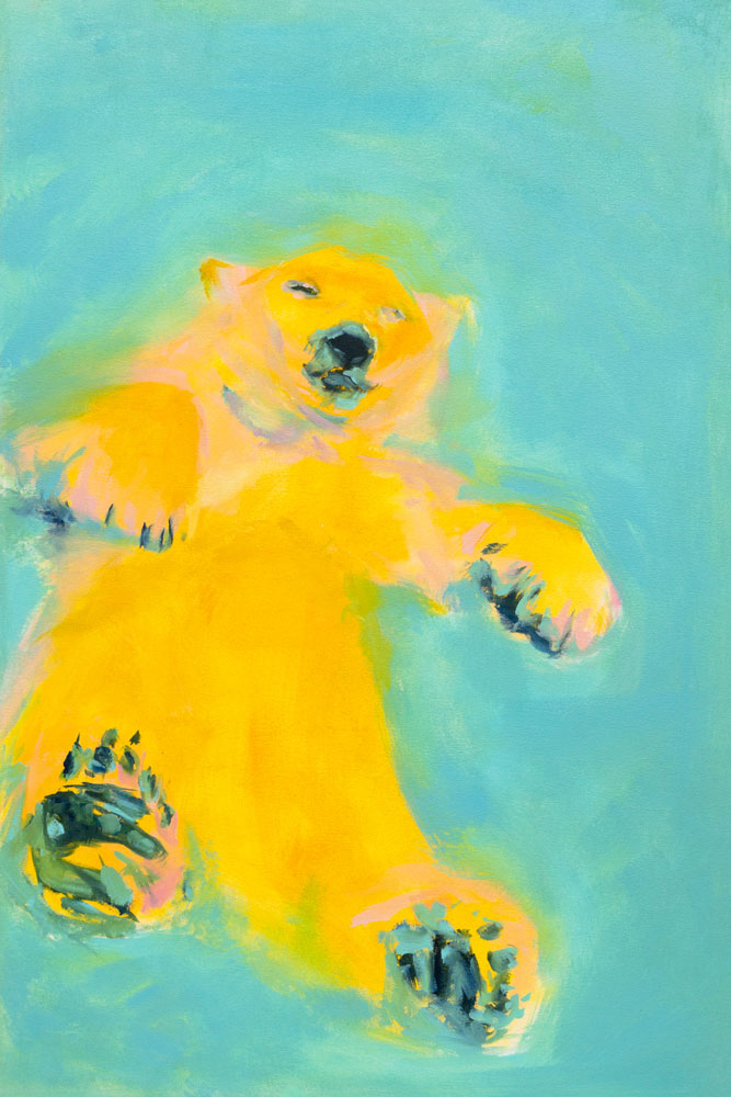 Yellow Bear 1 artwork