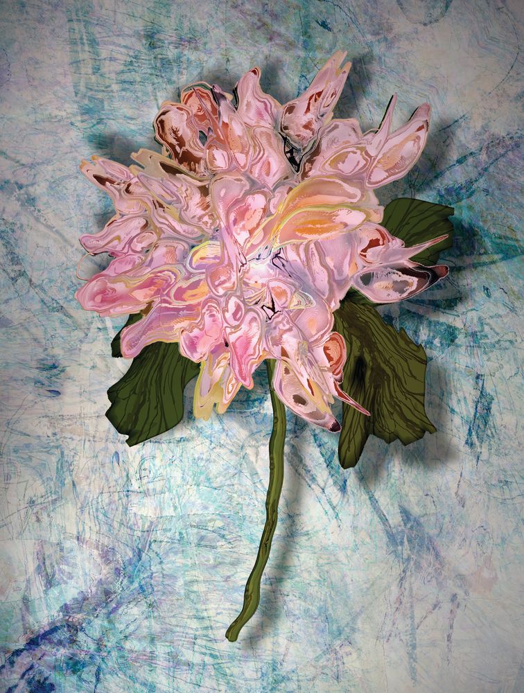 Analogous Dahlias 7 artwork