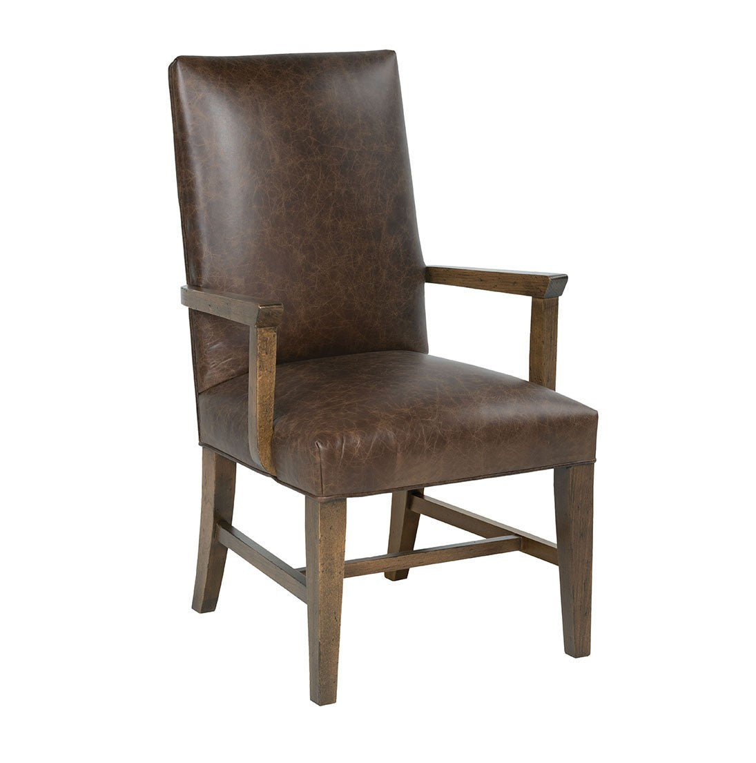 Bedford Leather Arm Chair (L-1021-04) - Fairfield Chair