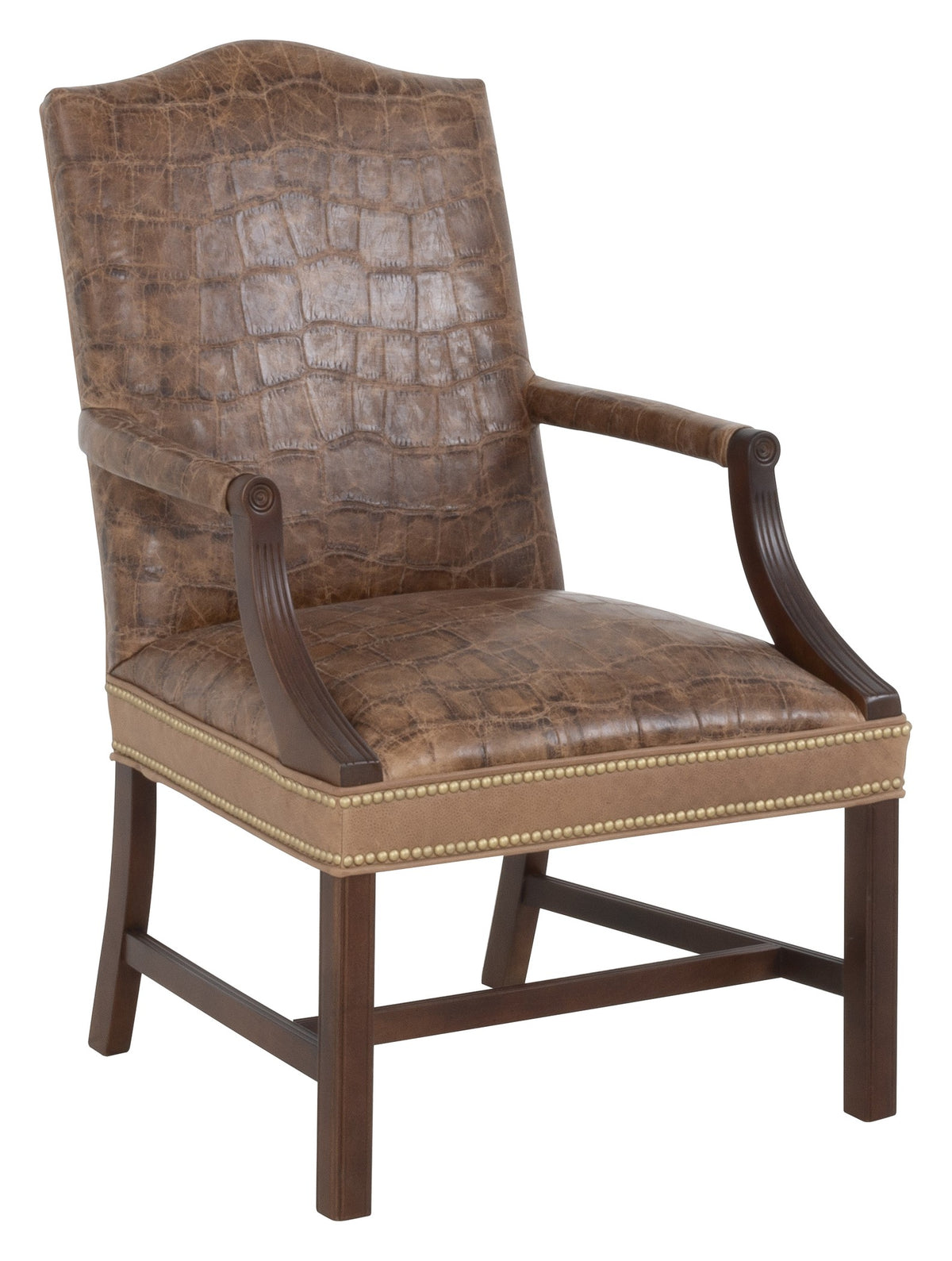 Cabot Leather Occasional Chair (L-1036-01) - Fairfield Chair