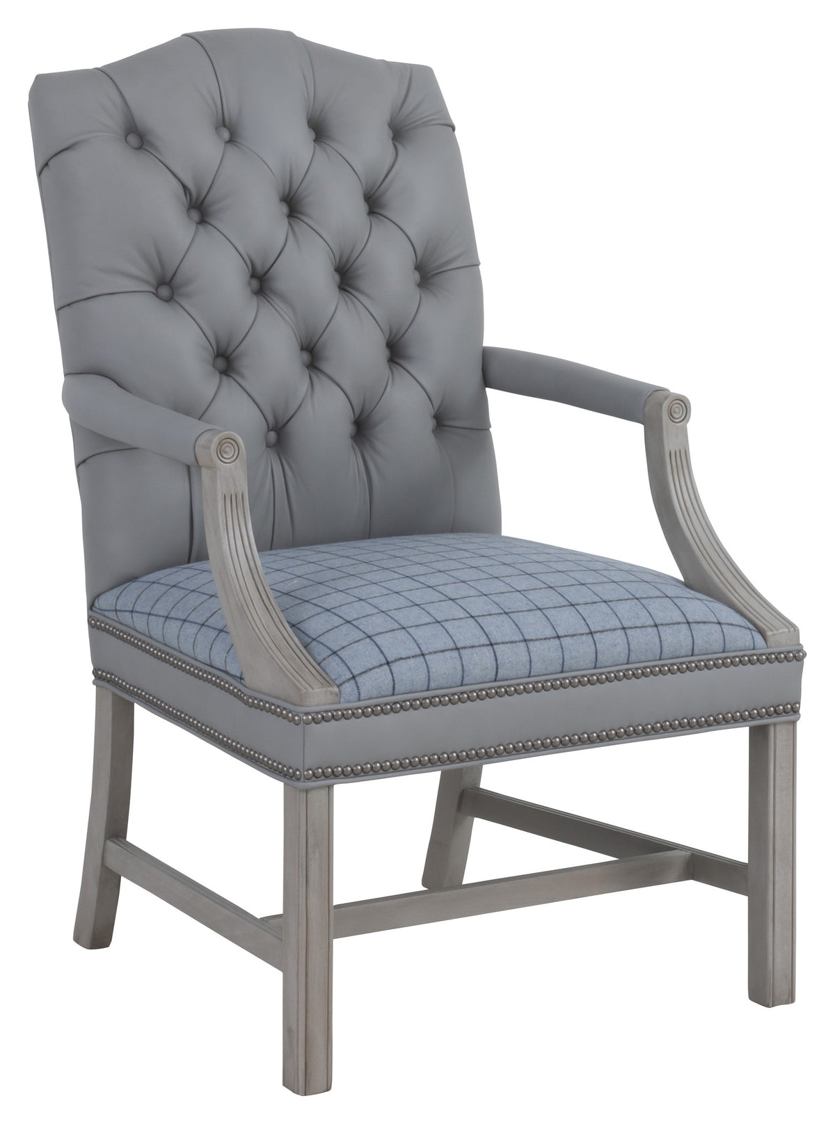 Cabot Leather Occasional Chair (L-1037-01) - Fairfield Chair