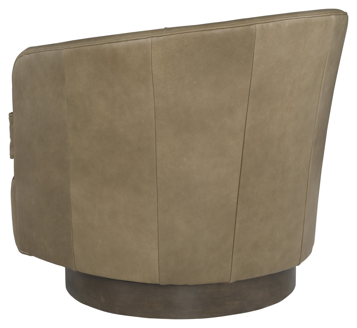 Tipsy Leather Swivel Chair (L-1138-31) - Fairfield Chair