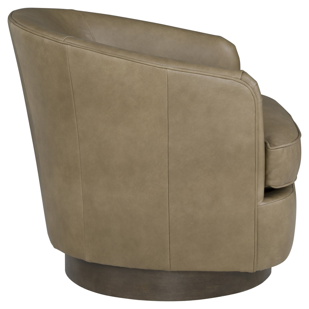 Tipsy Leather Swivel Chair (L-1138-31) - Fairfield Chair